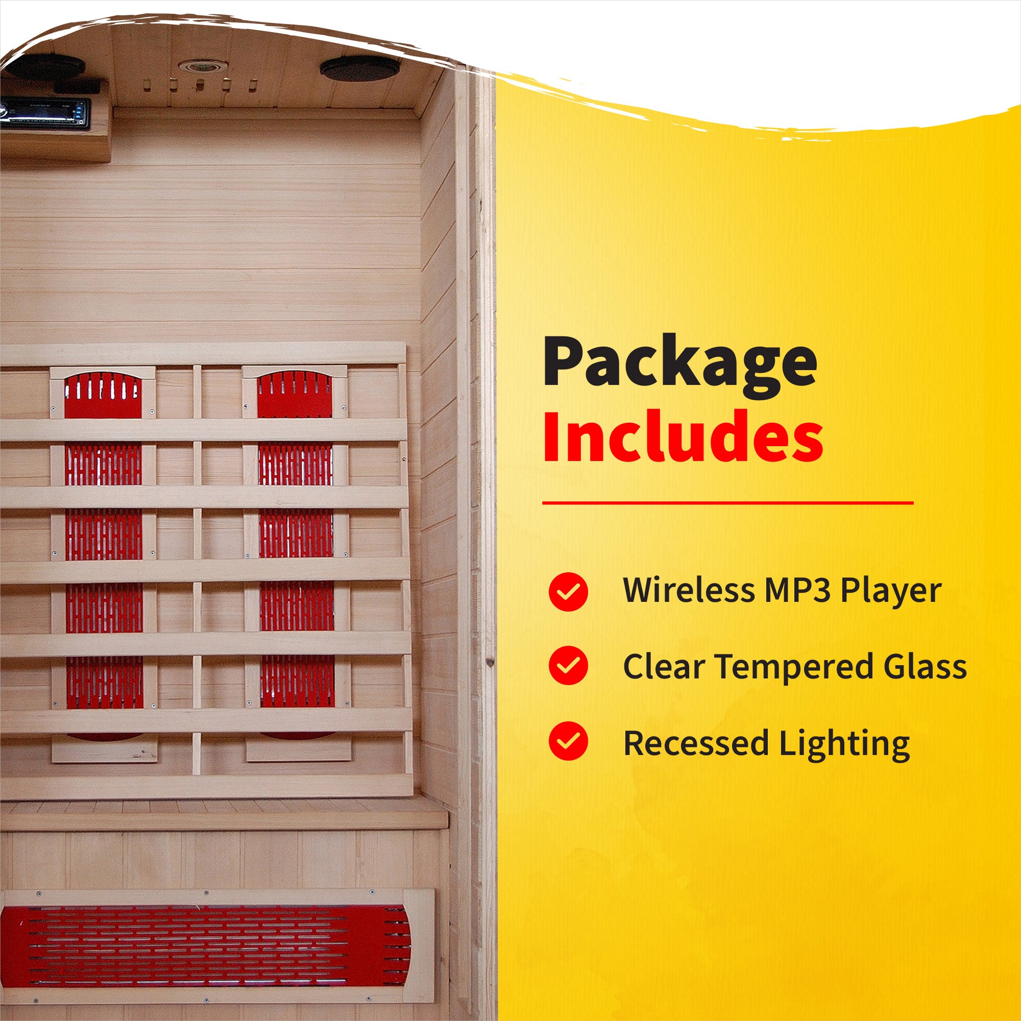 Buena Vista 1-2 Person Hemlock Sauna