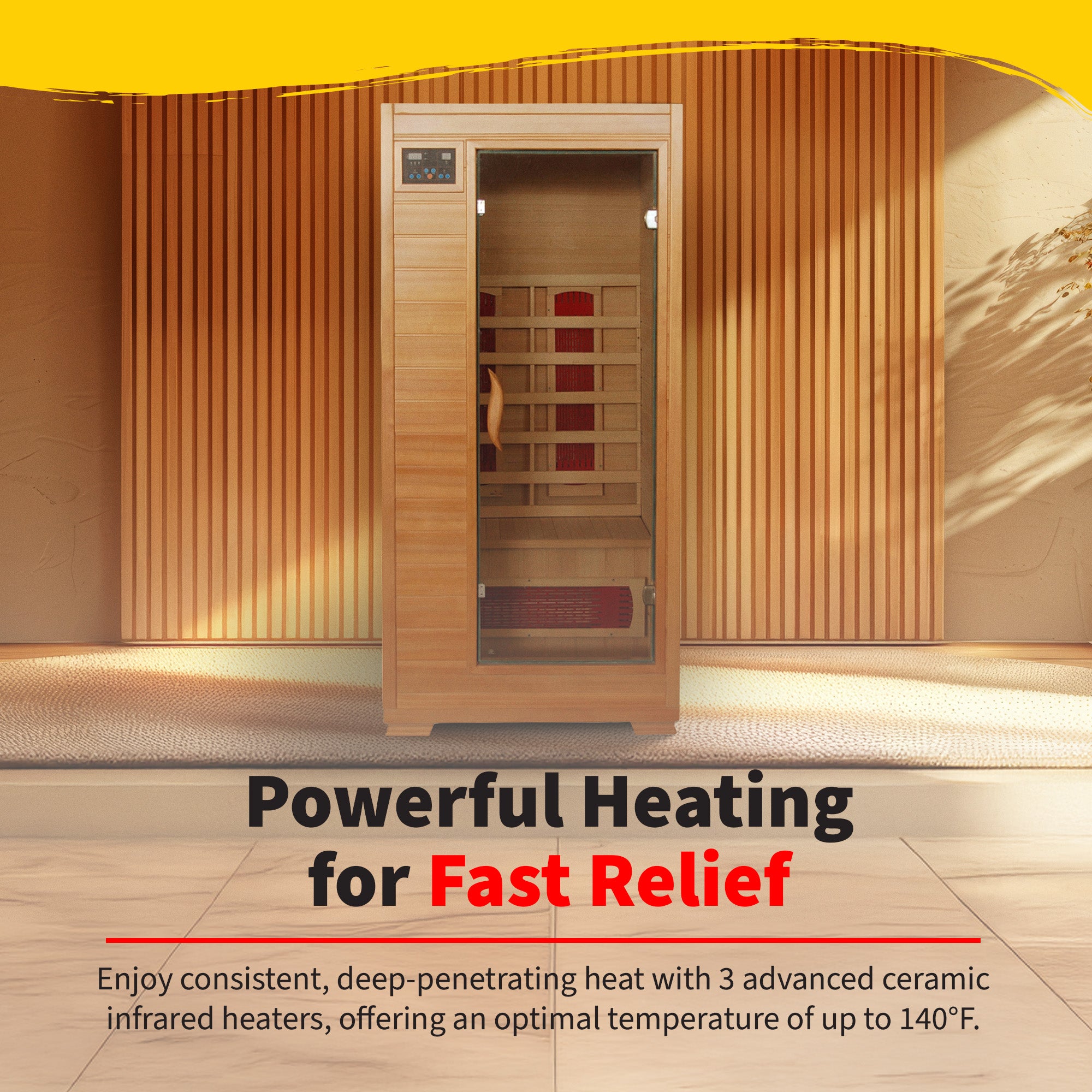 Buena Vista 1-2 Person Hemlock Sauna