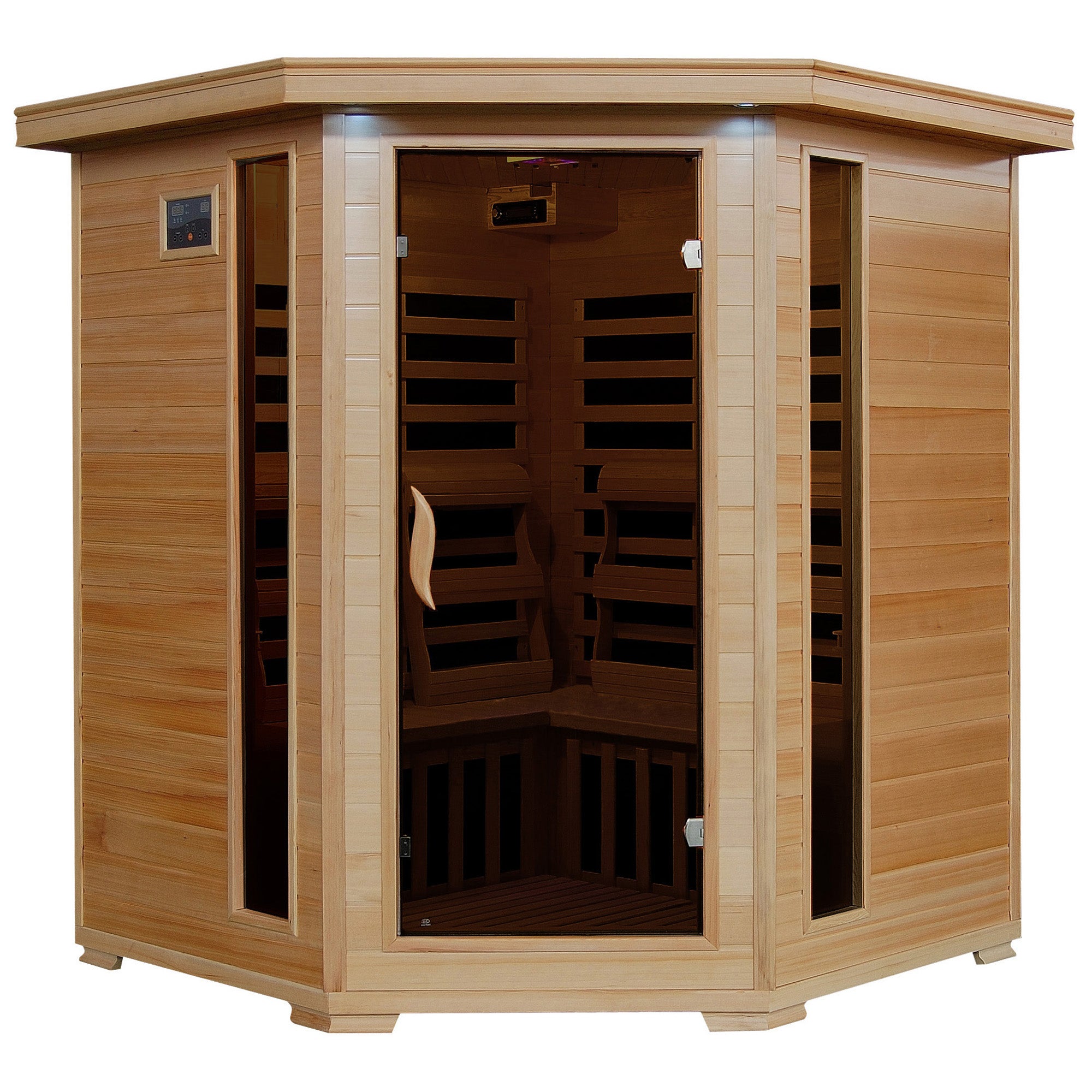 Tucson 4-Person Hemlock Corner Sauna